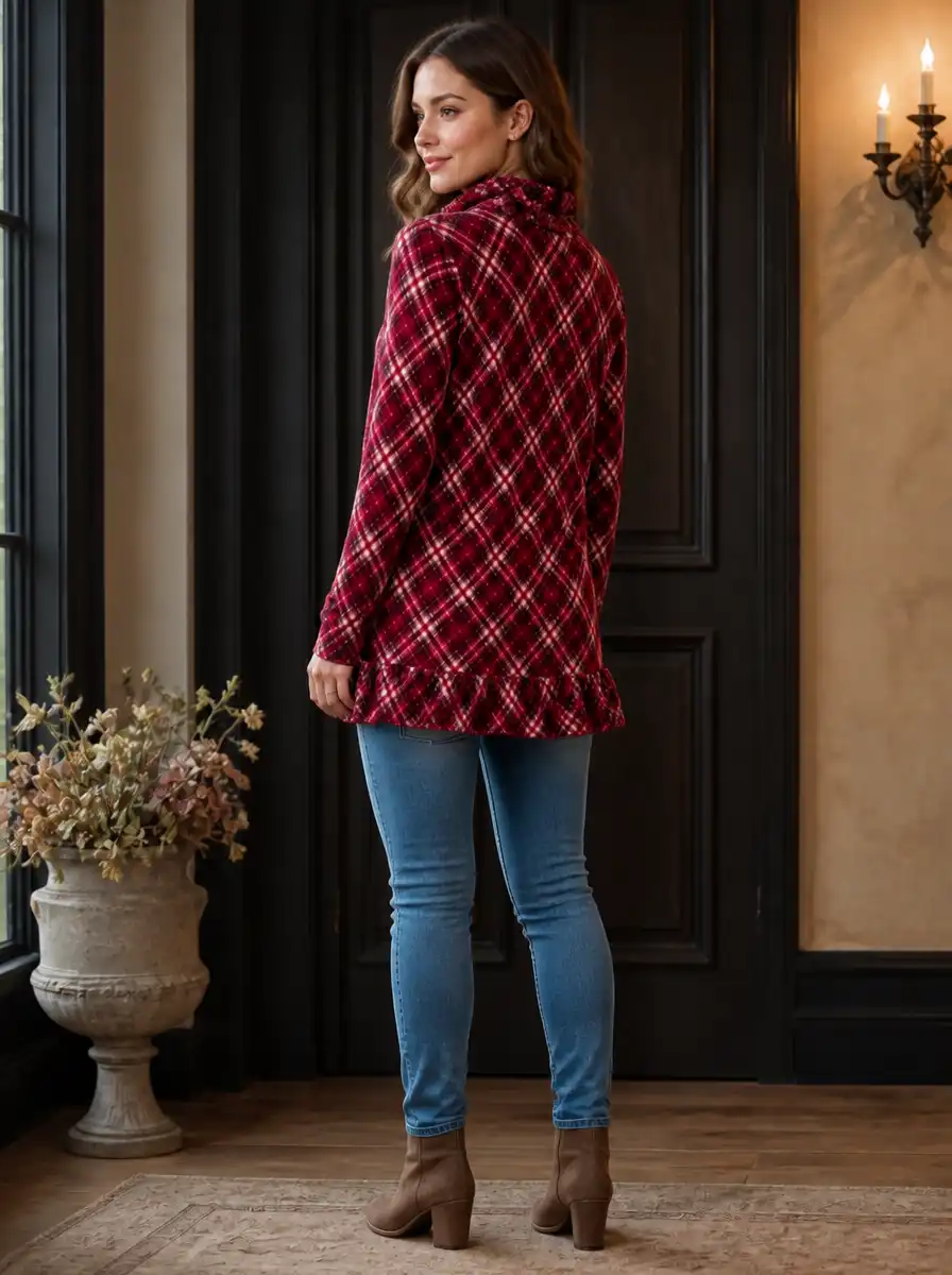 Back view pose