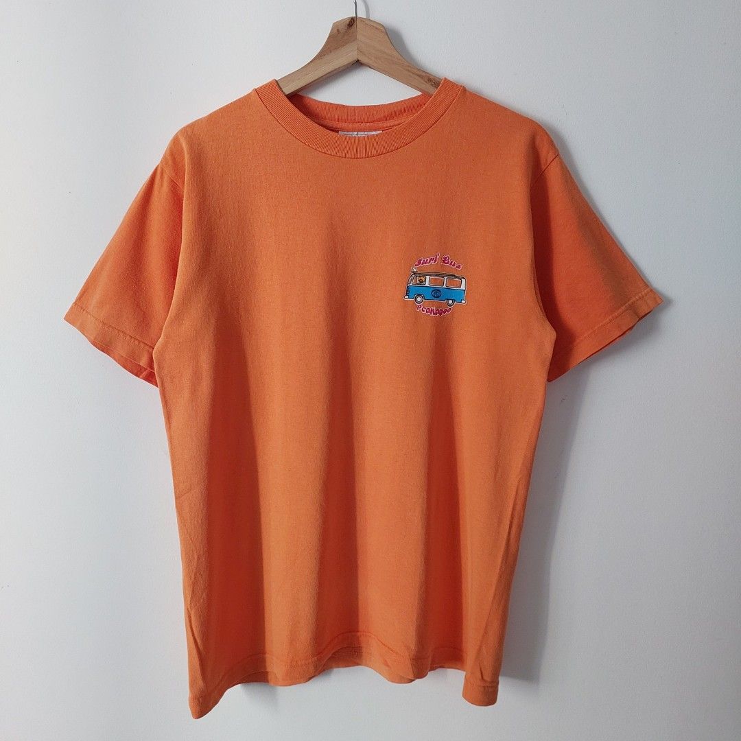 T-shirt on a hanger flat product shot with no model context